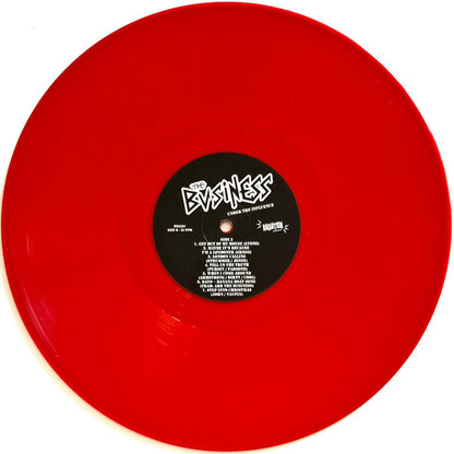 The Business - Under The Influence (RED VINYL LP) | NEW - PUNK *SEALED/COLOR*