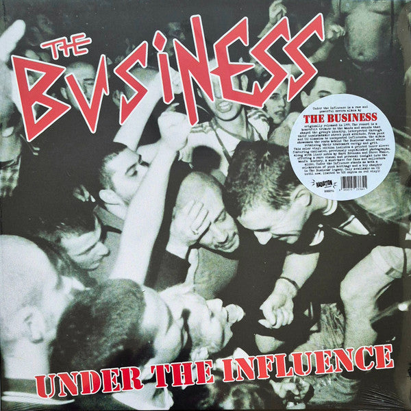 The Business - Under The Influence (RED VINYL LP) | NEW - PUNK *SEALED/COLOR*