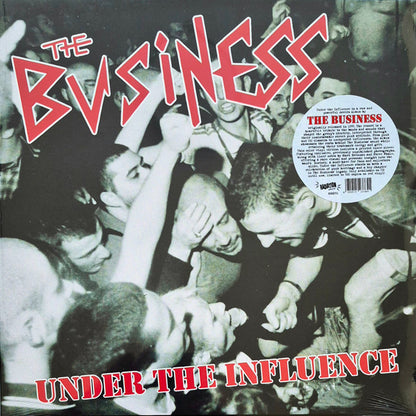 The Business - Under The Influence (RED VINYL LP) | NEW - PUNK *SEALED/COLOR*