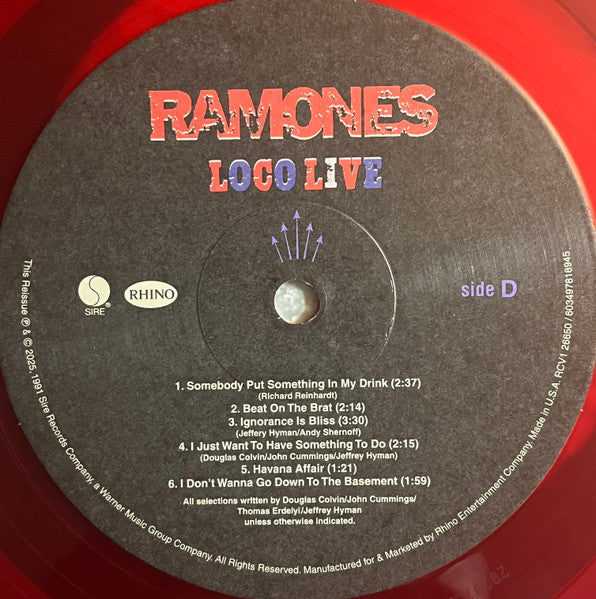 Loco Live (RSD 2025)(2xCOLOR VINYL) | Mint (M) Mint (M) - PUNK *SEALED/COLOR*