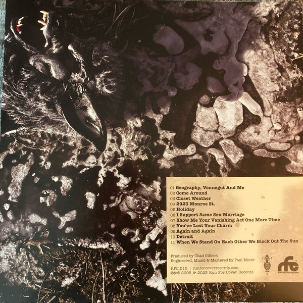 Fireworks (11) - All I Have To Offer Is My Own Confusion (BLUE IN CLEAR VINYL LP Run For Cover RFC:015) | NEW - PUNK *SEALED/COLOR*