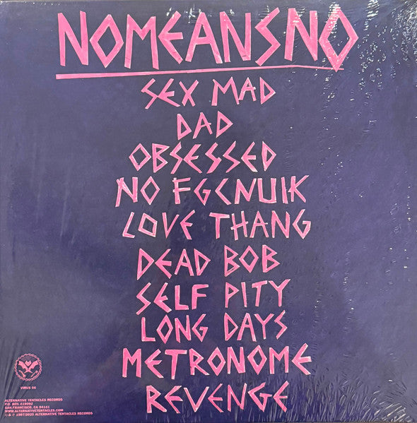 Sex Mad (PINK VINYL) | - PUNK *SEALED/COLOR*