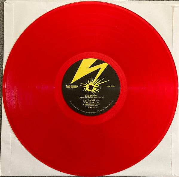 Bad Brains (RED VINYL) | - PUNK *SEALED/COLOR*