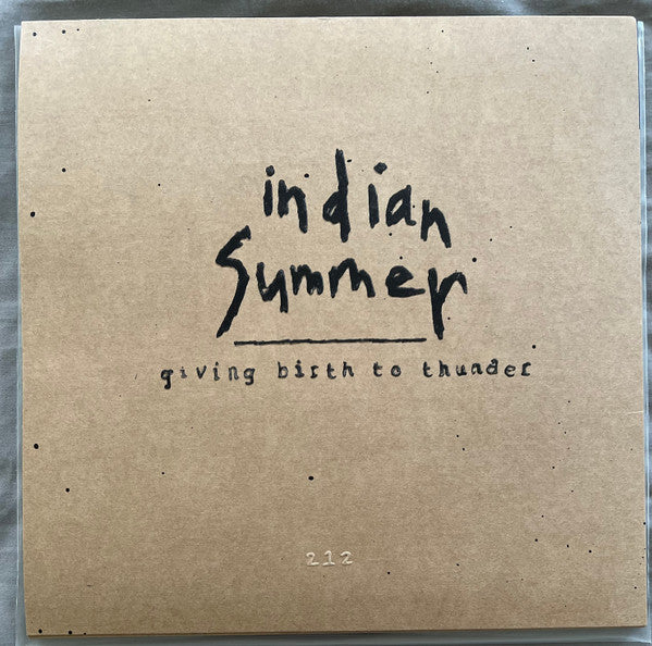 Indian Summer - Giving Birth To Thunder | Mint (M) Mint (M) - PUNK *SEALED/ORANGE*