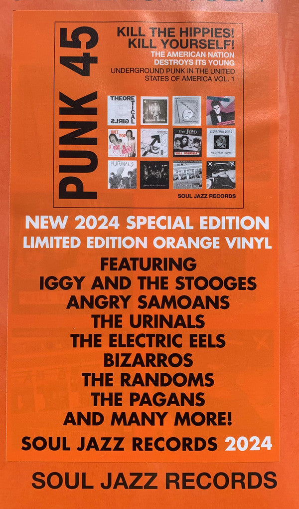 Punk 45: Kill The Hippies! | Mint (M) Mint (M) - PUNK *SEALED/RSD/COLOR*