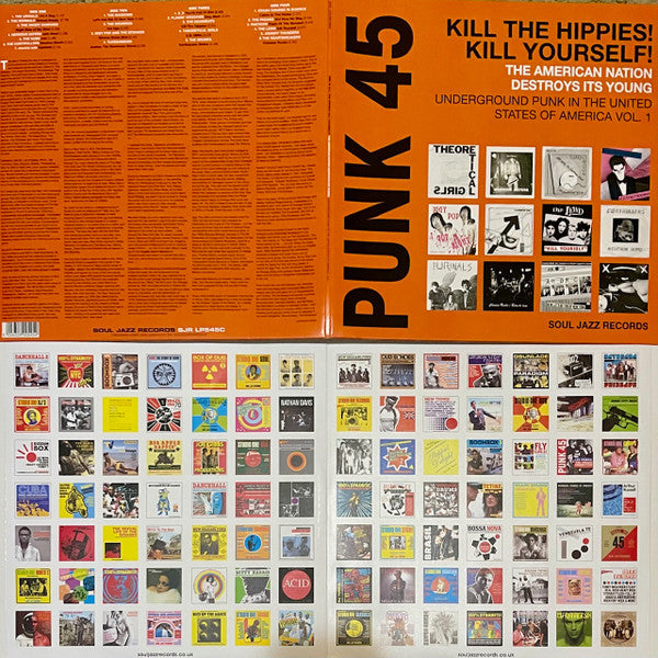 Various Punk 45: Kill The Hippies! 2xLP Mint (M) Mint (M)