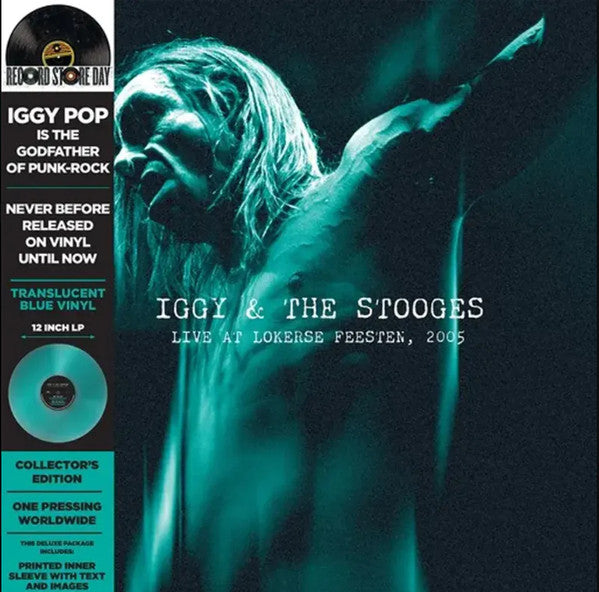 Iggy Pop & The Stooges - Live At Lokerse Feesten, 2005 | Mint (M) Mint (M) - PUNK *SEALED/RSD/COLOR*