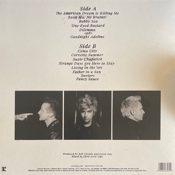 Saviors (VINYL) | Mint (M) Mint (M) - PUNK *SEALED*