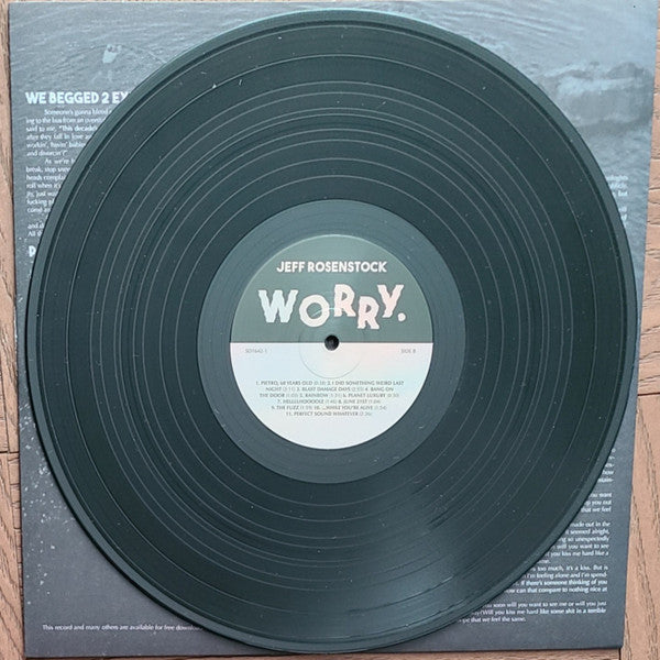 Worry. *DINGED* (VINYL) | Mint (M) Excellent (EX) - PUNK *SEALED*
