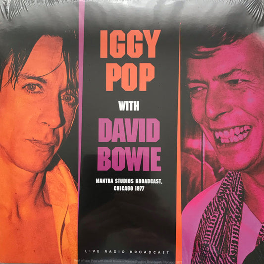 Iggy Pop Mantra Studios Broadcast, Chicago 1977 LP Mint (M) Mint (M)