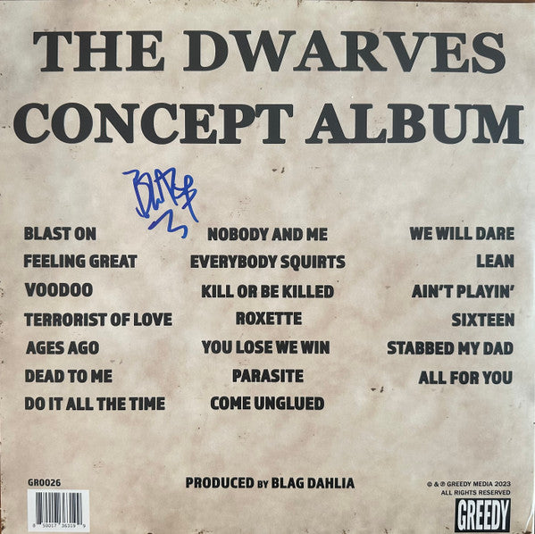 The Dwarves Concept Album | - PUNK *SEALED*