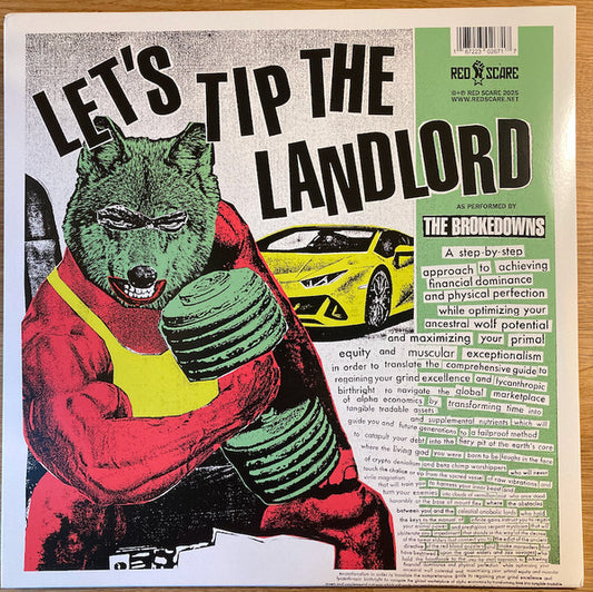 Let's Tip The Landlord (VINYL) | - PUNK *SEALED*