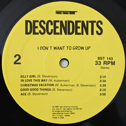 I Don't Want To Grow Up (VINYL) | Mint (M) Mint (M) - PUNK *SEALED*