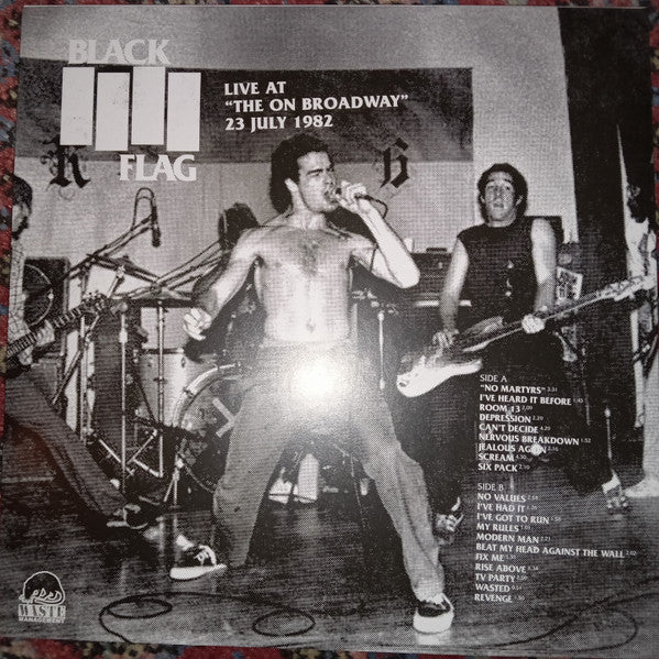 Live At "The On Broadway" 23 July 1982 | Mint (M) Mint (M)