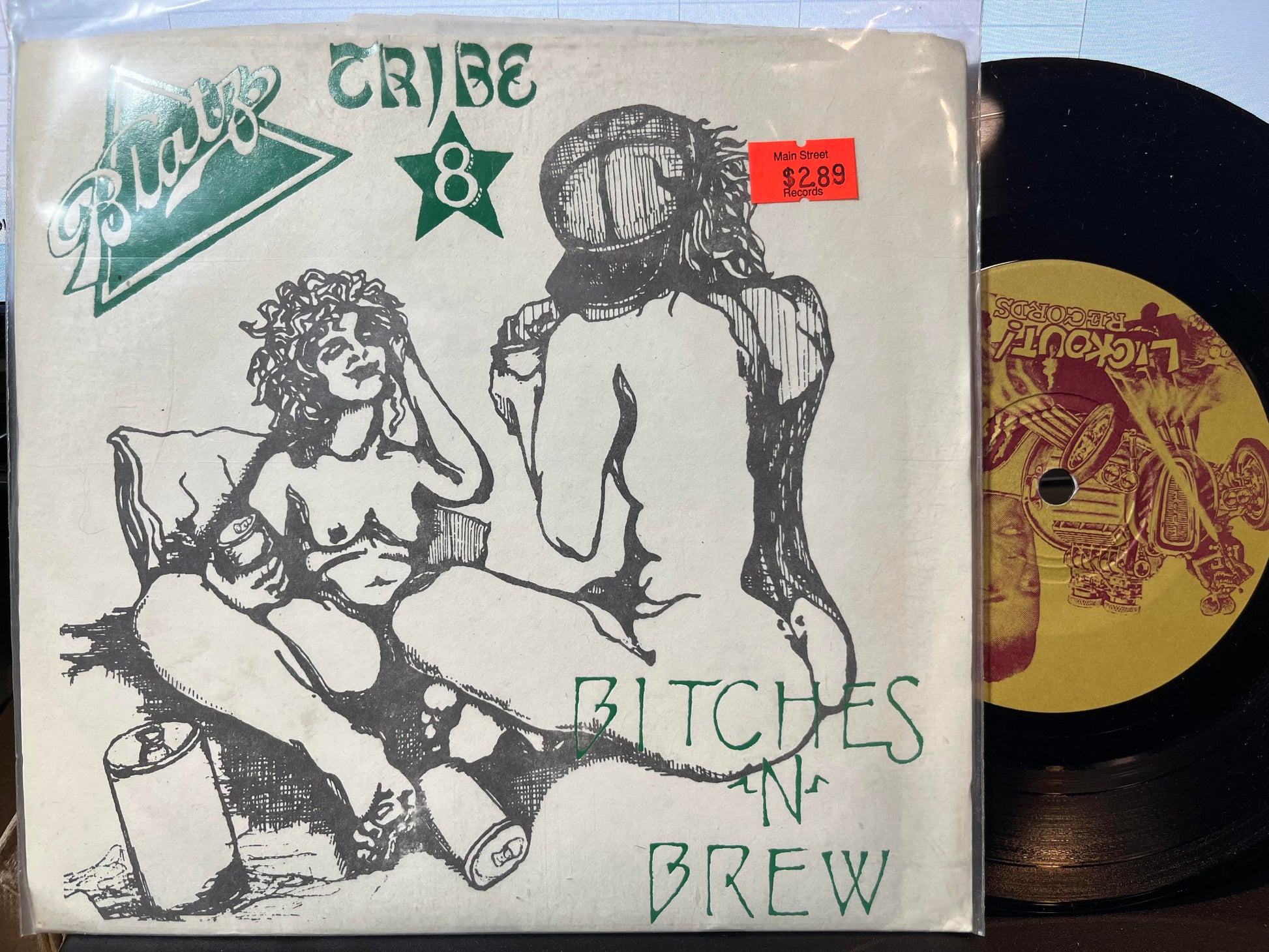Bitches 'N' Brew (7" VINYL) | Excellent+ (EX+) Near Mint (NM) - PUNK / USED *EXCELLENT+*