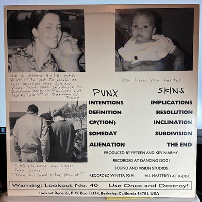 Swain's First Bike Ride (VINYL) | Excellent (EX) Excellent (EX) - PUNK / USED *EXCELLENT*