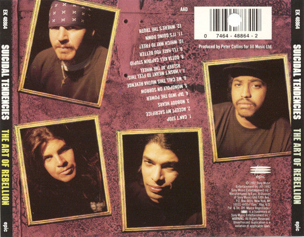 The Art Of Rebellion (CD) | Excellent (EX) Near Mint (NM or M-) - PUNK / USED *EXCELLENT*