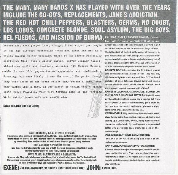 Beyond & Back: The X Anthology (CD) | Excellent+ (EX+) Excellent+ (EX+) - PUNK / USED *EXCELLENT*