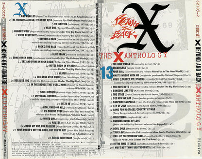 Beyond & Back: The X Anthology (CD) | Excellent+ (EX+) Excellent+ (EX+) - PUNK / USED *EXCELLENT*