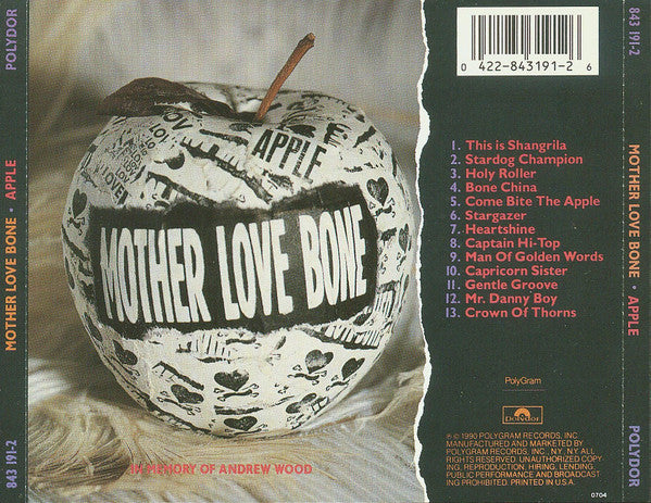 Apple (CD) | Excellent (EX) Near Mint (NM or M-) - PUNK / USED *EXCELLENT*