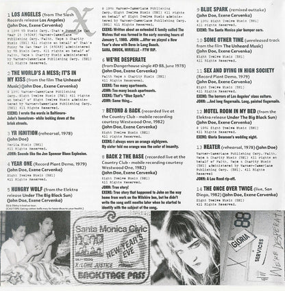 Beyond & Back: The X Anthology (CD) | Excellent+ (EX+) Excellent+ (EX+) - PUNK / USED *EXCELLENT*