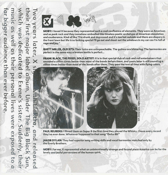 Beyond & Back: The X Anthology (CD) | Excellent+ (EX+) Excellent+ (EX+) - PUNK / USED *EXCELLENT*