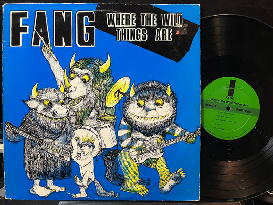 Fang - Where The Wild Things Are (VINYL LP BONER FANG 2) | USED Excellent (EX) Excellent (EX) - PUNK / USED *EXCELLENT*
