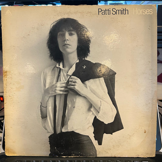 Patti Smith Horses LP Good Plus (G+) Good (G)