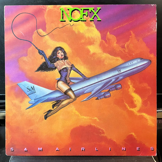 NOFX - S & M Airlines (VINYL LP) | USED Near Mint- (NM-) Excellent (EX) - PUNK / USED *NEAR MINT-*