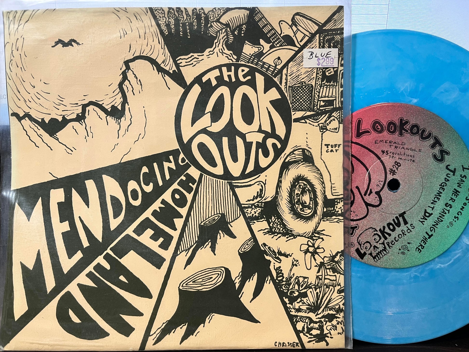 Mendocino Homeland (7" VINYL) | Near Mint (NM) Near Mint (NM) - PUNK / USED *NEAR MINT*