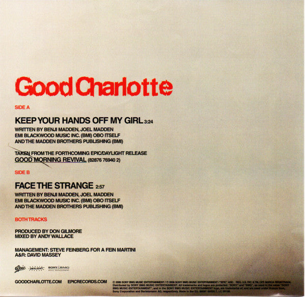 Keep Your Hands Off My Girl (7") | Near Mint (NM) Near Mint (NM) - PUNK / USED *NEAR MINT*