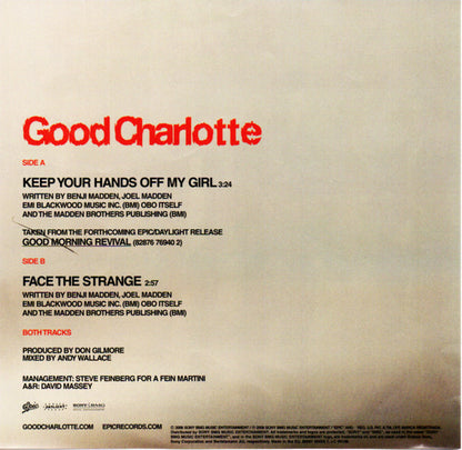 Keep Your Hands Off My Girl (7") | Near Mint (NM) Near Mint (NM) - PUNK / USED *NEAR MINT*