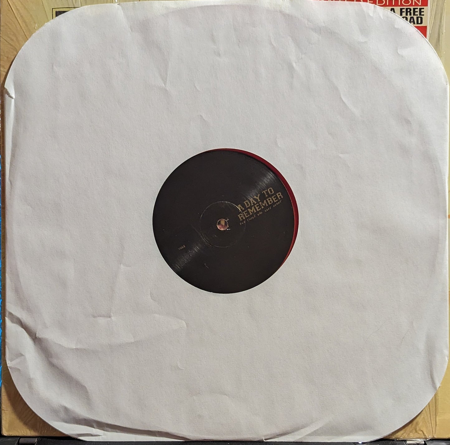 A Day To Remember - For Those Who Have Heart *CLEAR RED* | Near Mint (NM) Near Mint (NM) - PUNK / USED *NEAR MINT*
