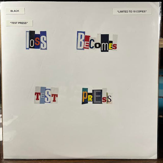 Loss Becomes (TEST PRESS VINYL) | Near Mint (NM or M-) Mint (M) - PUNK / USED *NEAR MINT*