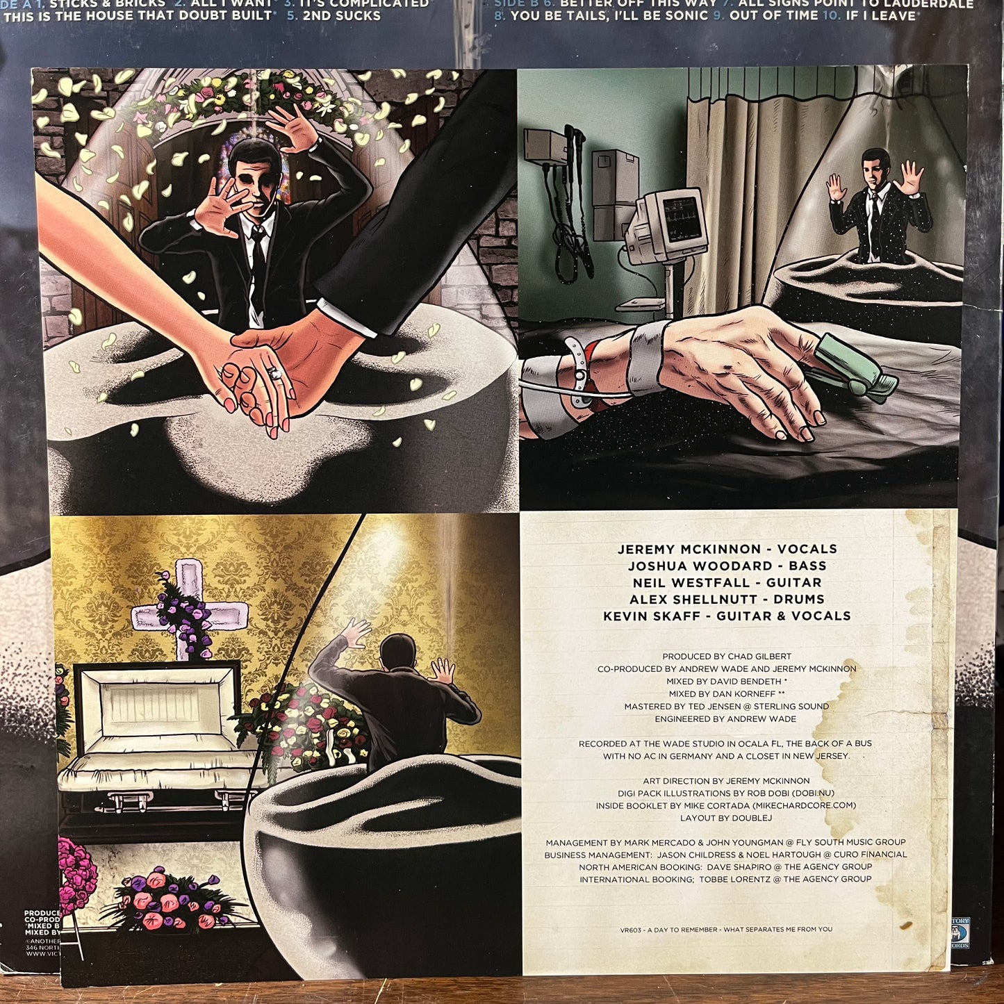 What Separates Me From You (YELLOW TRANSLUCENT VINYL) | Near Mint (NM or M-) Excellent (EX) - PUNK / USED *NEAR MINT*