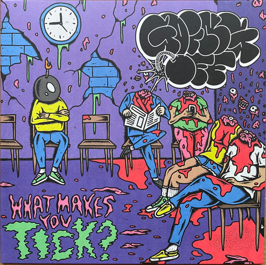 What Makes You Tick? (PURPLE W BLACK SPLATTER VINYL) | Near Mint (NM or M-) Mint (M) - PUNK / USED *NEAR MINT*