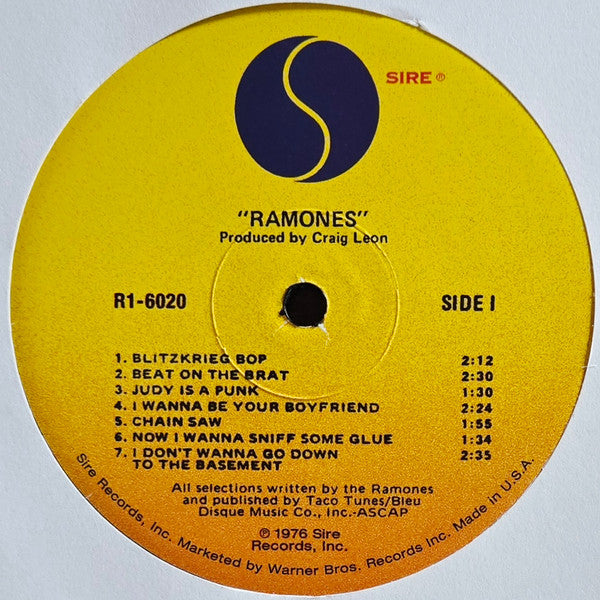 Ramones - Ramones (180G VINYL LP SIRE R1-6020 2011) | Near Mint (NM or M-) Near Mint (NM) - PUNK / USED *NEAR MINT*