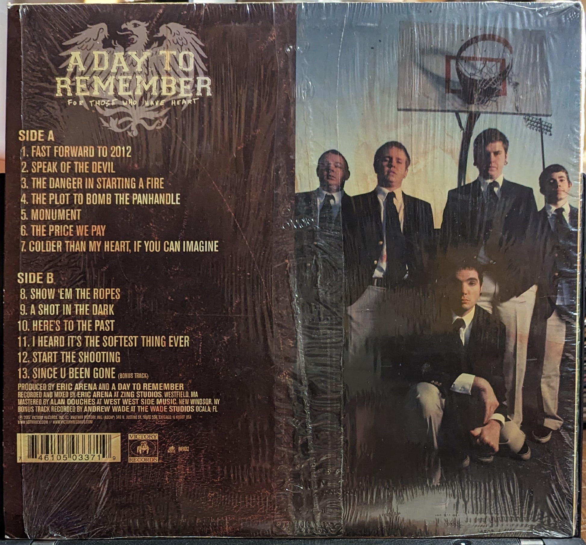 A Day To Remember - For Those Who Have Heart *CLEAR RED* | Near Mint (NM) Near Mint (NM) - PUNK / USED *NEAR MINT*