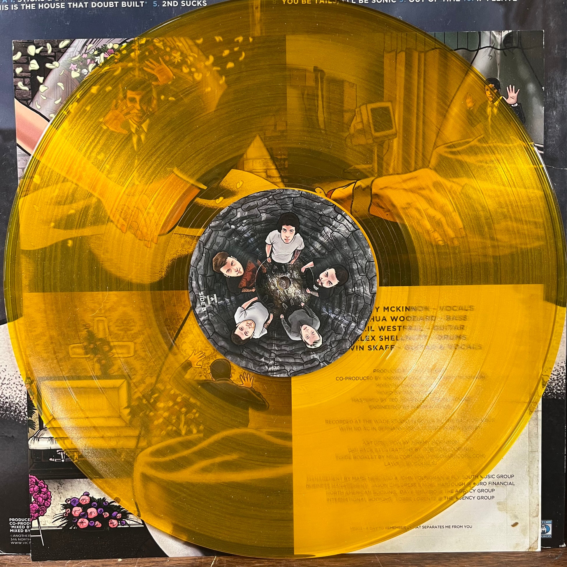 What Separates Me From You (YELLOW TRANSLUCENT VINYL) | Near Mint (NM or M-) Excellent (EX) - PUNK / USED *NEAR MINT*