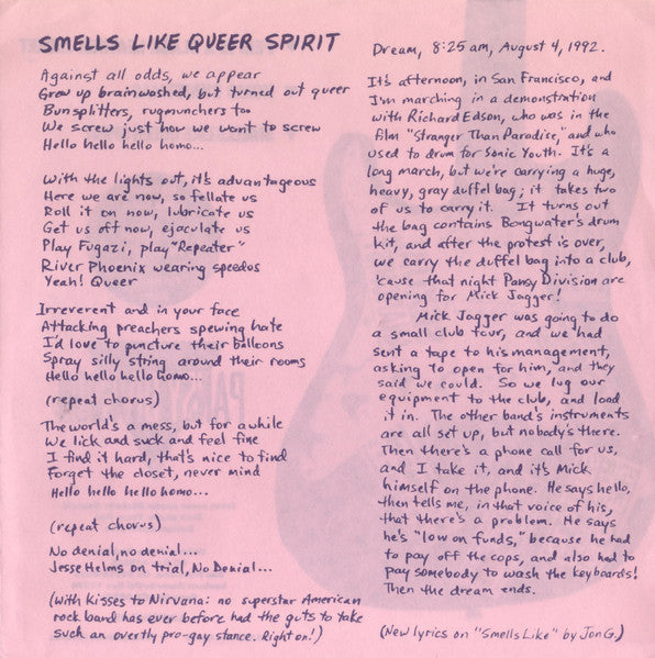 Fem In A Black Leather Jacket (7" VINYL) | - PUNK / USED *NEAR MINT*