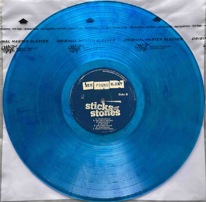 New Found Glory - Sticks And Stones (WHIRLPOOL VINYL) | Near Mint (NM) Near Mint (NM) - PUNK / USED *NEAR MINT*
