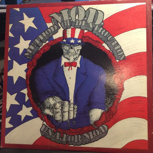 U.S.A. For M.O.D. (VINYL) | Near Mint (NM) Near Mint- (NM-) - PUNK / USED *NEAR MINT*