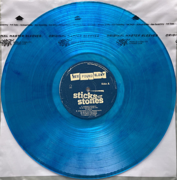 New Found Glory - Sticks And Stones (WHIRLPOOL VINYL) | Near Mint (NM) Near Mint (NM) - PUNK / USED *NEAR MINT*