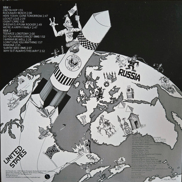 Ramones - Rocket To Russia (180G VINYL LP RHINO R1 6042 2011) | Near Mint (NM or M-) Near Mint (NM) - PUNK / USED *NEAR MINT*