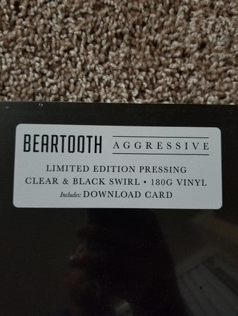 Beartooth - Aggressive (VINYL LP RED BULL RBR0425VL 2016) | Near Mint (NM or M-) Excellent+ (EX+) - PUNK / USED *NEAR MINT*