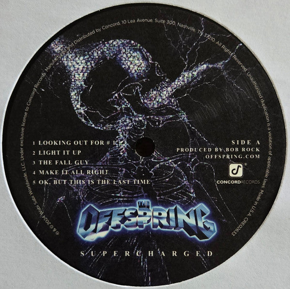 The Offspring - Supercharged (VINYL LP CONCORD CRE02633 2024) | Near Mint (NM or M-) Near Mint (NM) - PUNK / USED *NEAR MINT*