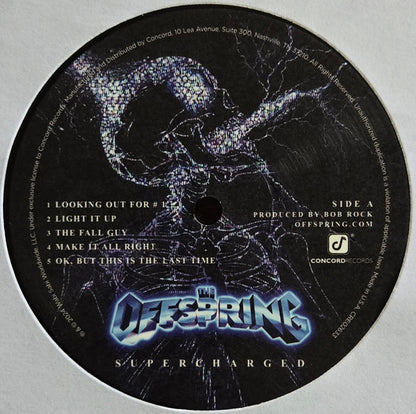 The Offspring - Supercharged (VINYL LP CONCORD CRE02633 2024) | Near Mint (NM or M-) Near Mint (NM) - PUNK / USED *NEAR MINT*