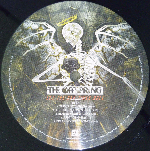 The Offspring - Let The Bad Times Roll (VINYL LP CONCORD CRE01537 2021) | Near Mint (NM or M-) Near Mint (NM) - PUNK / USED *NEAR MINT*