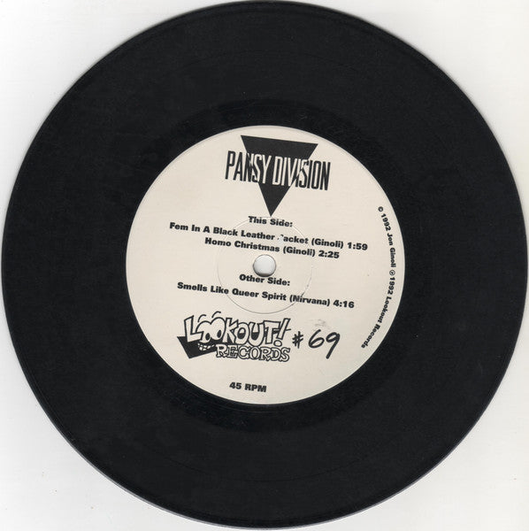 Fem In A Black Leather Jacket (7" VINYL) | - PUNK / USED *NEAR MINT*