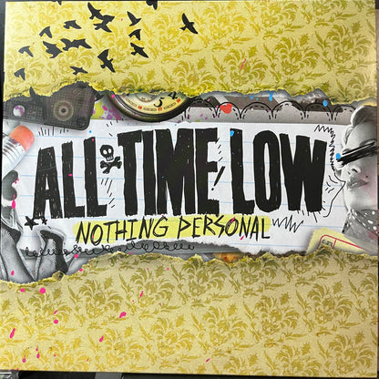All Time Low - Nothing Personal (GOLD VINYL LP) | USED Near Mint (NM or M-) Near Mint (NM or M-) - PUNK / USED *NEAR MINT*